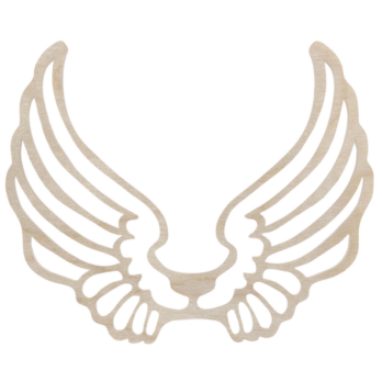 SKRZYDŁA DREWNIANE ANIOŁ SKRZYDEŁKA ANIELSKIE BAZA DECOUPAGE DO ANIOŁA