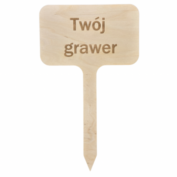 ETYKIETY TABLICZKI DO ROŚLIN NASION SADZONEK ZNACZNIKI DOWOLNY NAPIS GRAWER