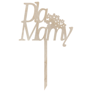 TOPPER NA TORT DLA MAMY DZIEŃ MATKI URODZINY DEKORACJA DO KWIATÓW TOPER