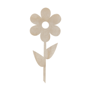 DREWNIANY KIWATEK NA PIKU KIWAT PIK DO TORTU DEKORACJI DECOUPADE 15CM