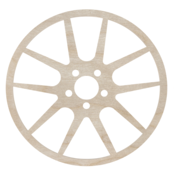 DREWNIANA PODKŁADKA POD KUBEK FILIŻANKĘ SZKLANKĘ ZE SKLEJKI FELGA