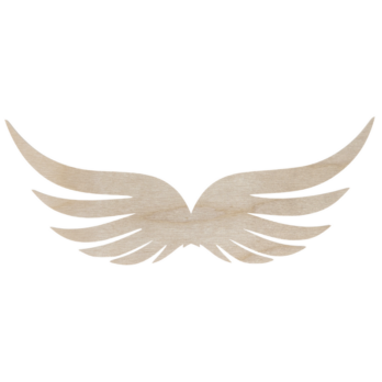 SKRZYDŁA DREWNIANE ANIOŁ SKRZYDEŁKA ANIELSKIE BAZA DECOUPAGE DO ANIOŁA
