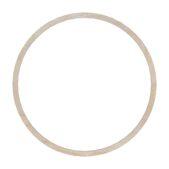 DREWNIANA OBRĘCZ OKRĄGŁA BAZA MAKRAMA ŁAPACZ SNÓW KOŁO DECOUPAGE 17 CM