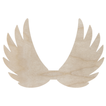 SKRZYDŁA DREWNIANE ANIOŁ SKRZYDEŁKA ANIELSKIE BAZA DECOUPAGE DO ANIOŁA