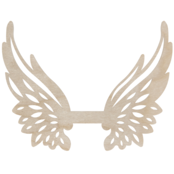 SKRZYDŁA DREWNIANE ANIOŁ SKRZYDEŁKA ANIELSKIE BAZA DECOUPAGE DO ANIOŁA
