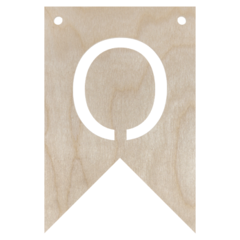 DREWNIANY PROPORCZYK GIRLANDA DO POKOJU DZIECKA LITERKA DO POWIESZENIA O