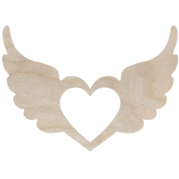 SKRZYDŁA DREWNIANE ANIOŁ SKRZYDEŁKA ANIELSKIE BAZA DECOUPAGE DO ANIOŁA