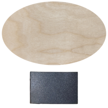 DREWNIANA BAZA POD MAGNES OWAL Z MAGNESEM DO OZDABIANIA DIY DECOUPAGE