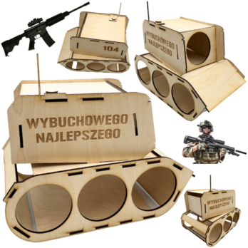 CZOŁG NA PIWO PREZNET URODZINY ZABAWNY ŚMIESZNY UPOMINEK GRAWER TATA BRAT