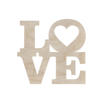 DREWNIANY NAPIS LOVE DECOUPAGE DEKORACJA DEKOR ŚLUB WESELE WALENTYNKI