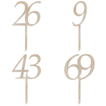 TOPPER NA TORT KWIATÓW JUBILEUSZ URODZINY ROCZNICA TOPER DOWOLNA LICZBA