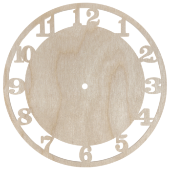 DREWNIANA TARCZA ZEGARA DECOUPAGE ZEGAR ŚCIENNY DEKOR OZDOBA DEKORACJA DIY