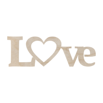 DREWNIANY NAPIS LOVE DECOUPAGE DEKORACJA DEKOR ŚLUB WESELE WALENTYNKI
