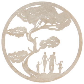 DREWNIANA OBRĘCZ DRZEWO DRZEWKO RODZINA BAZA MAKRAMA ŁAPACZ SNÓW