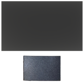 CZARNA BAZA POD MAGNES PROSTOKĄT Z MAGNESEM DO OZDABIANIA DIY DECOUPAGE