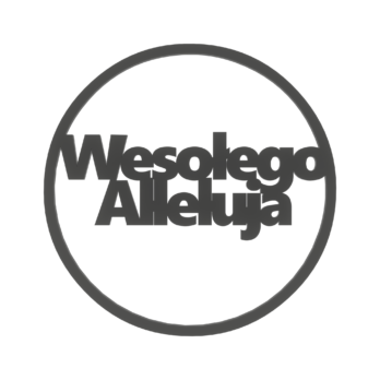 CZARNA OBRĘCZ WESOŁEGO ALLELUJA WIELKANOC BAZA MAKRAMA ŁAPACZ SNÓW