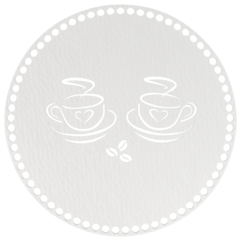 BIAŁA BAZA DO KOSZYKA DNO SPÓD PŁYTA HDF DO MAKRAMY FILIŻANKA SERCA 30CM