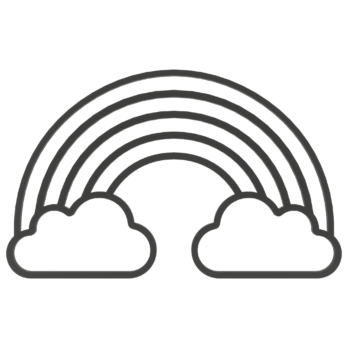 CZARNA OBRĘCZ TĘCZA 18 CM  X 29 CM BAZA MAKRAMA ŁAPACZ SNÓW