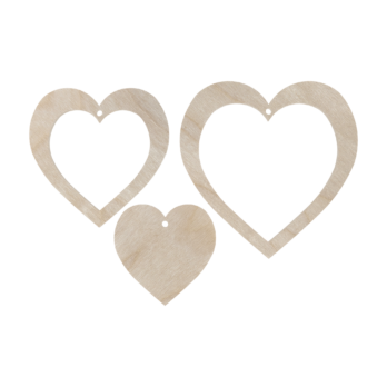 DREWNIANY ZESTAW OBRĘCZY SERDUSZKA SERCA BAZA MAKRAMA ŁAPACZ SNÓW