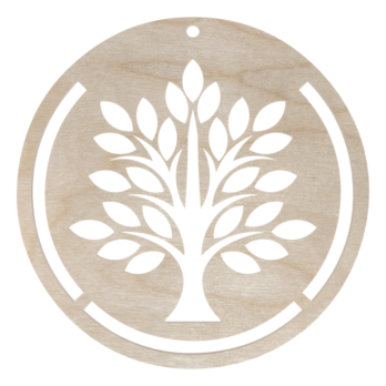 DREWNIANA OBRĘCZ DRZEWO DRZEWKO 29 CM BAZA MAKRAMA ŁAPACZ SNÓW