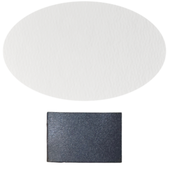 BIAŁA BAZA POD MAGNES OWAL OWALNA Z MAGNESEM DO OZDABIANIA DIY DECOUPAGE