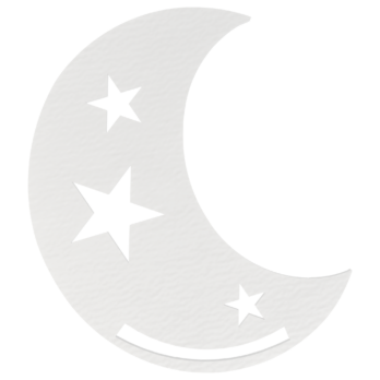 BIAŁA OBRĘCZ KSIĘŻYC GWIAZDKI BAZA MAKRAMA ŁAPACZ SNÓW