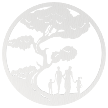 BIAŁA OBRĘCZ DRZEWO DRZEWKO RODZINA BAZA MAKRAMA ŁAPACZ SNÓW