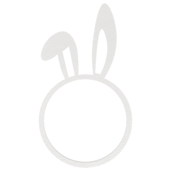 BIAŁA OBRĘCZ ZAJĄC USZY USZKO ZGIĘTE WIELKANOC BAZA MAKRAMA ŁAPACZ SNÓW