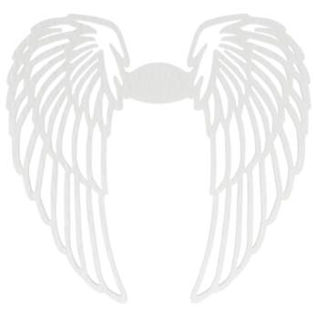 SKRZYDŁA BIAŁE ANIOŁ SKRZYDEŁKA ANIELSKIE BAZA DECOUPAGE DO ANIOŁA