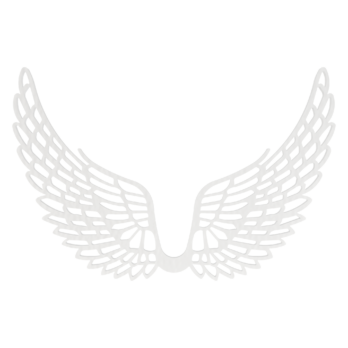 SKRZYDŁA BIAŁE ANIOŁ SKRZYDEŁKA ANIELSKIE BAZA DECOUPAGE DO ANIOŁA