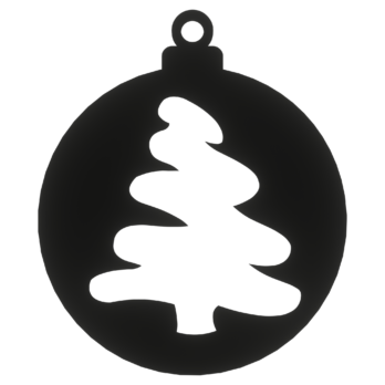 CZARNA BOMBKA CHOINKA NA CHOINKĘ OZDOBY ŚWIĄTECZNE BOŻE NARODZENIE DECOR
