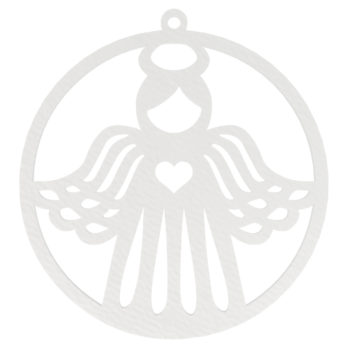 BIAŁA BOMBKA ANIOŁEK ANIOŁ NA CHOINKĘ OZDOBY ŚWIĄTECZNE BOŻE NARODZENIE DECOR