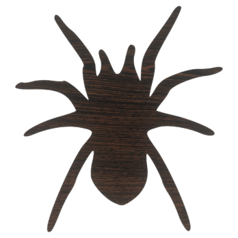 DĄB WENGE PAJĄK PAJĄCZEK HALLOWEEN OZDOBA ZAWIESZKA NA ŚCIANĘ DRZWI OKNO