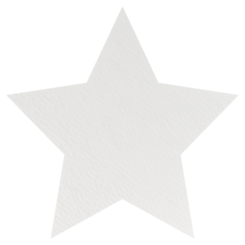 BIAŁA GWIAZDKA GWIAZDECZKA OZDOBA ŚWIĄTECZNA BOŻE NARODZENIE DEKOR DIY 4CM