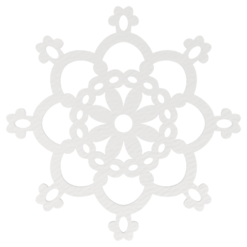 BIAŁA BOMBKA ŚNIEŻYNKA NA CHOINKĘ OZDOBY ŚWIĄTECZNE BOŻE NARODZENIE DECOR