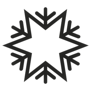 CZARNA BOMBKA ŚNIEŻYNKA NA CHOINKĘ OZDOBY ŚWIĄTECZNE BOŻE NARODZENIE DECOR