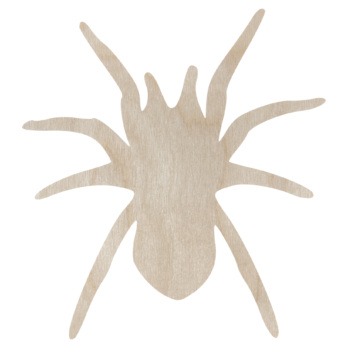 DREWNIANY PAJĄK PAJĄCZEK HALLOWEEN OZDOBA ZAWIESZKA NA ŚCIANĘ DRZWI OKNO