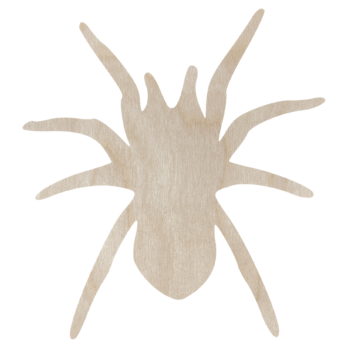 DREWNIANY PAJĄK PAJĄCZEK HALLOWEEN OZDOBA ZAWIESZKA NA ŚCIANĘ DRZWI OKNO