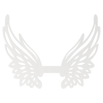 SKRZYDŁA BIAŁE ANIOŁ SKRZYDEŁKA ANIELSKIE BAZA DECOUPAGE DO ANIOŁA