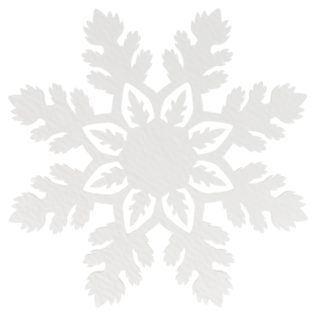 BIAŁA BOMBKA ŚNIEŻYNKA NA CHOINKĘ OZDOBY ŚWIĄTECZNE BOŻE NARODZENIE DECOR