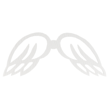 SKRZYDŁA BIAŁE ANIOŁ SKRZYDEŁKA ANIELSKIE BAZA DECOUPAGE DO ANIOŁA