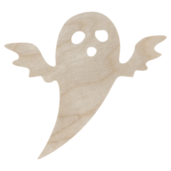 DREWNIANY DUCH DUSZEK HALLOWEEN OZDOBA ZAWIESZKA NA ŚCIANĘ DRZWI OKNO