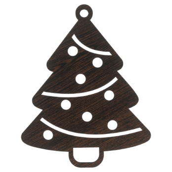 DĄB WENGE BOMBKA CHOINKA ŁAŃCUCH I BOMBKI NA CHOINKĘ OZDOBY ŚWIĄTECZNE BOŻE NARODZENIE DECOR