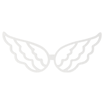 SKRZYDŁA BIAŁE ANIOŁ SKRZYDEŁKA ANIELSKIE BAZA DECOUPAGE DO ANIOŁA