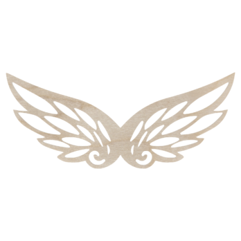 SKRZYDŁA DREWNIANE ANIOŁ SKRZYDEŁKA ANIELSKIE BAZA DECOUPAGE DO ANIOŁA