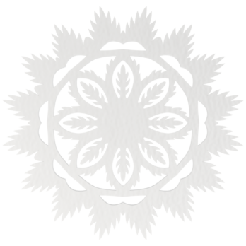 BIAŁA BOMBKA ŚNIEŻYNKA NA CHOINKĘ OZDOBY ŚWIĄTECZNE BOŻE NARODZENIE DECOR