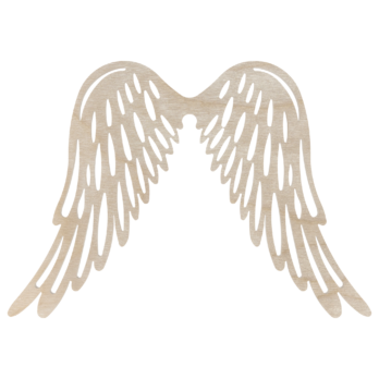SKRZYDŁA DREWNIANE ANIOŁ SKRZYDEŁKA ANIELSKIE BAZA DECOUPAGE DO ANIOŁA