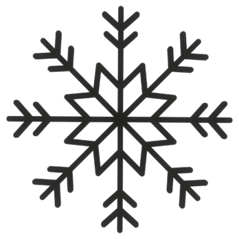 CZARNA BOMBKA ŚNIEŻYNKA NA CHOINKĘ OZDOBY ŚWIĄTECZNE BOŻE NARODZENIE DECOR