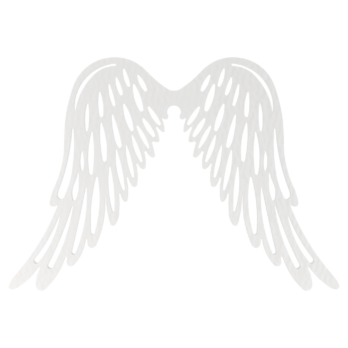 SKRZYDŁA BIAŁE ANIOŁ SKRZYDEŁKA ANIELSKIE BAZA DECOUPAGE DO ANIOŁA