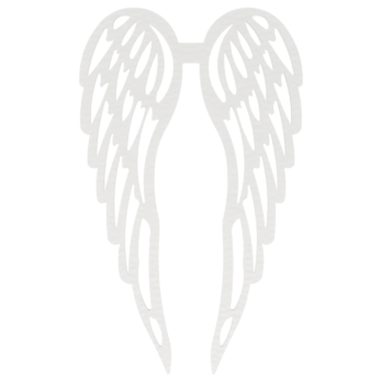 SKRZYDŁA BIAŁE ANIOŁ SKRZYDEŁKA ANIELSKIE BAZA DECOUPAGE DO ANIOŁA